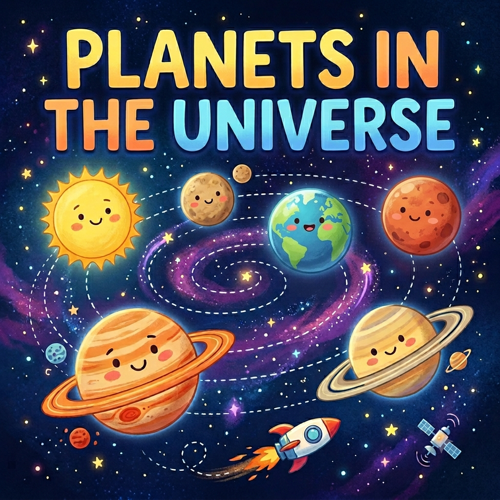 Planets in the Universe – Solar System Song for Kids