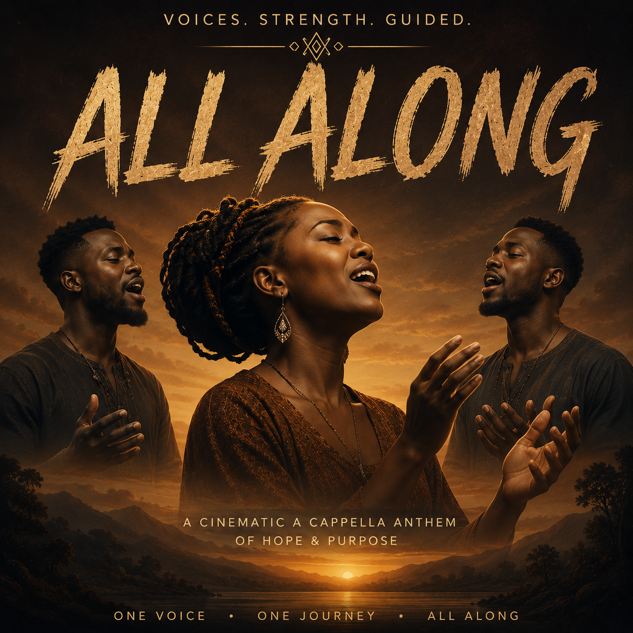 All Along: Inspirational Cinematic Folk-Pop Song